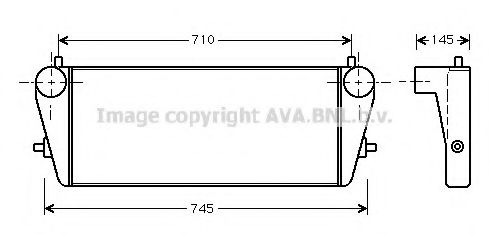 Imagine Intercooler, compresor PRASCO OL4236