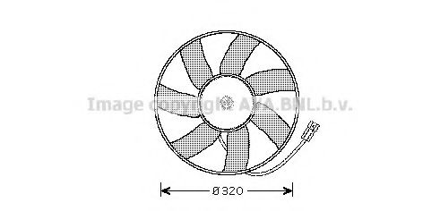 Imagine Ventilator, radiator PRASCO OL7522