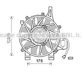 Imagine Ventilator, radiator PRASCO OL7536