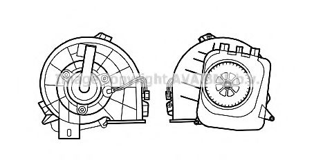 Imagine Electromotor, ventilatie interioara PRASCO OL8610