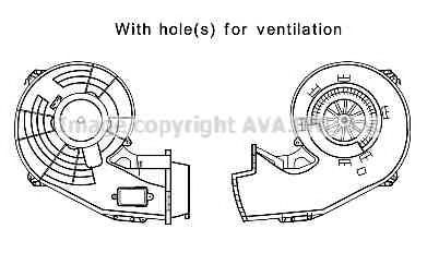 Imagine Electromotor, ventilatie interioara PRASCO OL8642