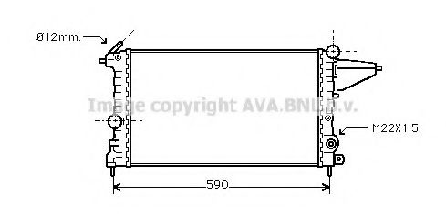 Imagine Radiator, racire motor PRASCO OLA2161