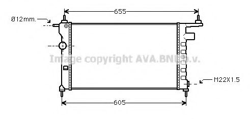 Imagine Radiator, racire motor PRASCO OLA2183