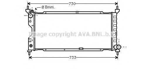 Imagine Radiator, racire motor PRASCO OLA2185