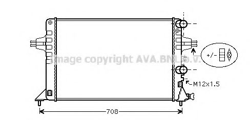 Imagine Radiator, racire motor PRASCO OLA2444