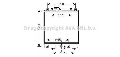 Imagine Radiator, racire motor PRASCO OLA2542