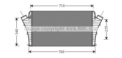 Imagine Intercooler, compresor PRASCO OLA4491