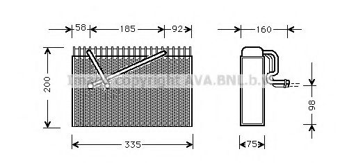 Imagine evaporator,aer conditionat PRASCO OLV299