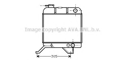 Imagine Radiator, racire motor PRASCO PE2011