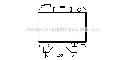 Imagine Radiator, racire motor PRASCO PE2021