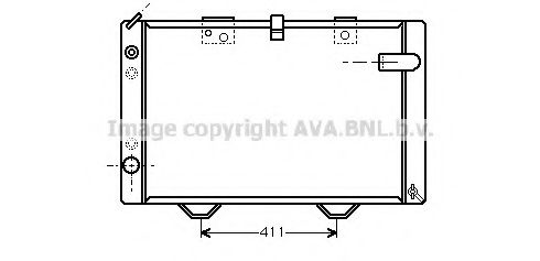 Imagine Radiator, racire motor PRASCO PE2031