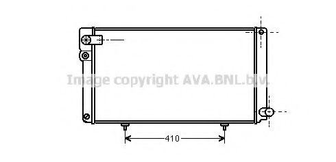 Imagine Radiator, racire motor PRASCO PE2042