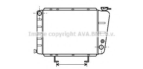 Imagine Radiator, racire motor PRASCO PE2054