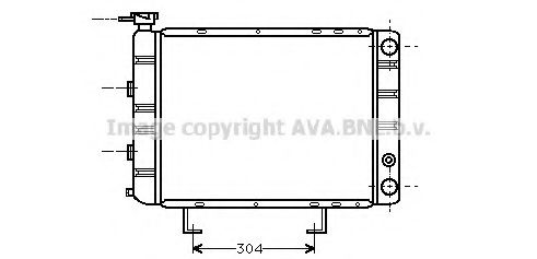 Imagine Radiator, racire motor PRASCO PE2061