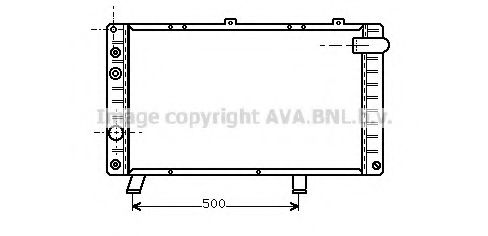 Imagine Radiator, racire motor PRASCO PE2094