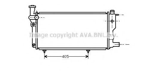 Imagine Radiator, racire motor PRASCO PE2109