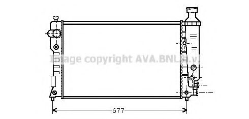 Imagine Radiator, racire motor PRASCO PE2126