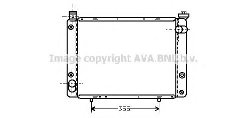 Imagine Radiator, racire motor PRASCO PE2129