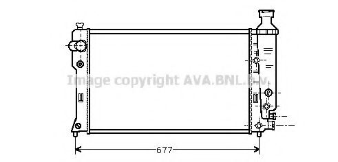 Imagine Radiator, racire motor PRASCO PE2132