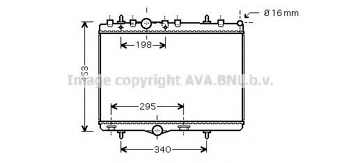 Imagine Radiator, racire motor PRASCO PE2290