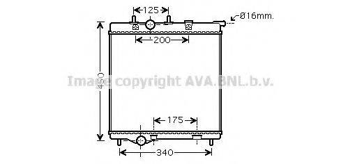 Imagine Radiator, racire motor PRASCO PE2298