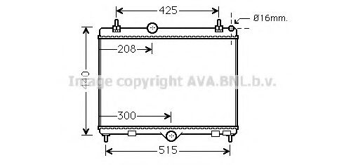 Imagine Radiator, racire motor PRASCO PE2358