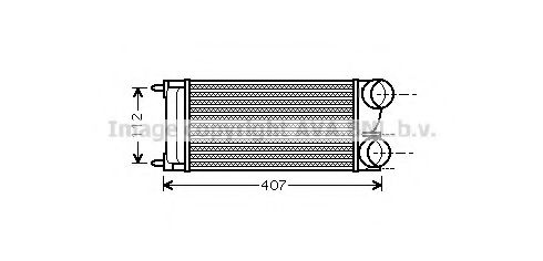 Imagine Intercooler, compresor PRASCO PE4334