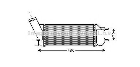 Imagine Intercooler, compresor PRASCO PE4335