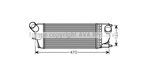 Imagine Intercooler, compresor PRASCO PE4336