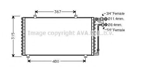 Imagine Condensator, climatizare PRASCO PE5164