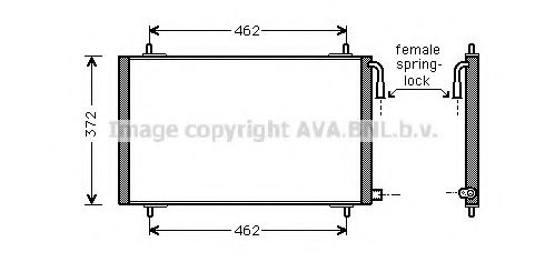 Imagine Condensator, climatizare PRASCO PE5191