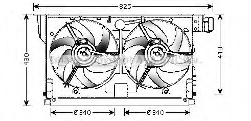 Imagine Ventilator, radiator PRASCO PE7519