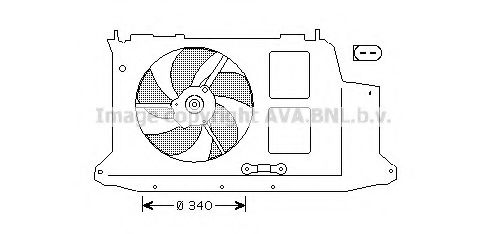 Imagine Ventilator, radiator PRASCO PE7532