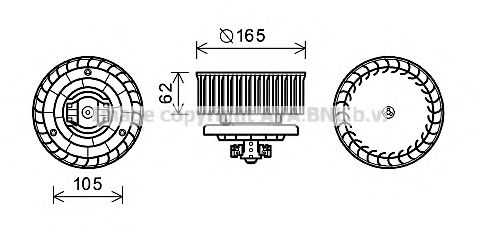 Imagine Electromotor, ventilatie interioara PRASCO PE8507