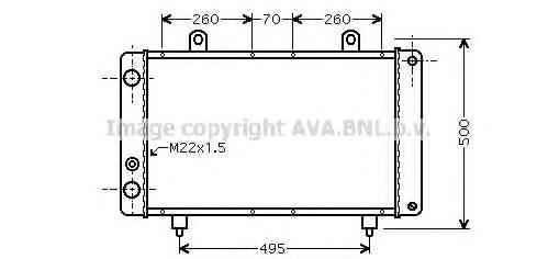 Imagine Radiator, racire motor PRASCO PEA2319