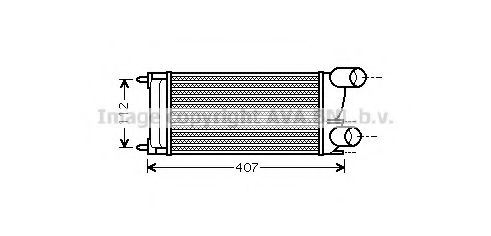 Imagine Intercooler, compresor PRASCO PEA4337