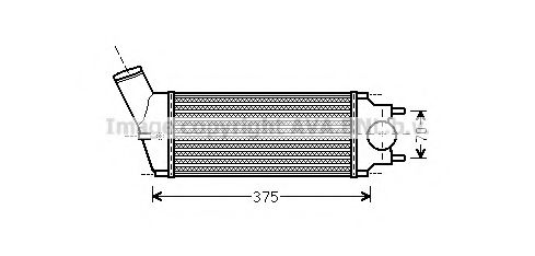 Imagine Intercooler, compresor PRASCO PEA4342