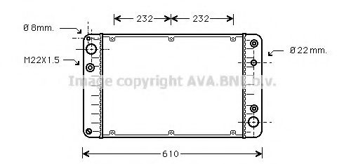 Imagine Radiator, racire motor PRASCO PR2005