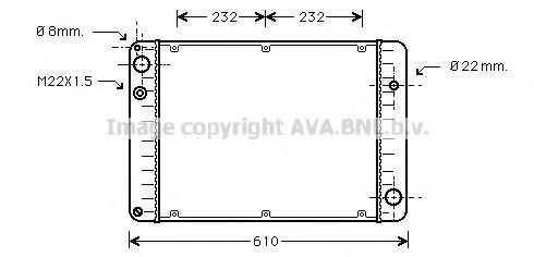 Imagine Radiator, racire motor PRASCO PR2006