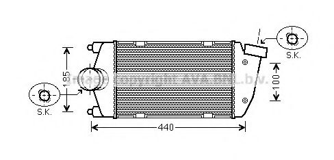 Imagine Intercooler, compresor PRASCO PR4061