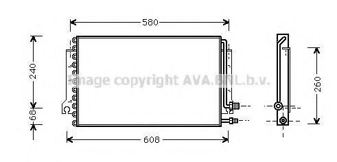 Imagine Condensator, climatizare PRASCO PR5024