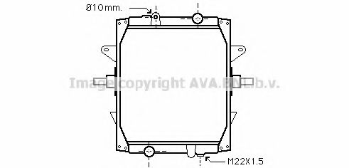 Imagine Radiator, racire motor PRASCO RE2050