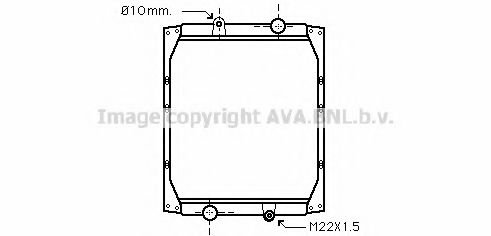 Imagine Radiator, racire motor PRASCO RE2051