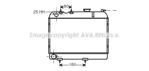 Imagine Radiator, racire motor PRASCO RT2006