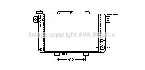 Imagine Radiator, racire motor PRASCO RT2013