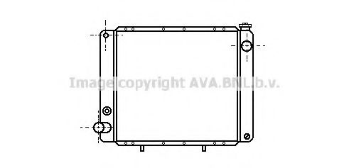 Imagine Radiator, racire motor PRASCO RT2030