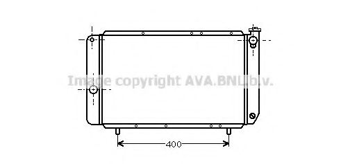 Imagine Radiator, racire motor PRASCO RT2032