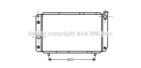 Imagine Radiator, racire motor PRASCO RT2033