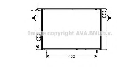 Imagine Radiator, racire motor PRASCO RT2051