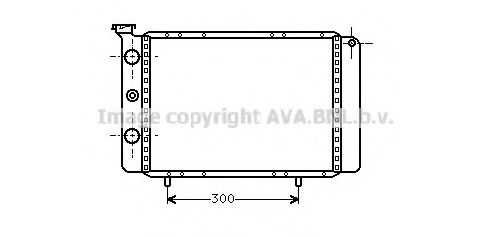 Imagine Radiator, racire motor PRASCO RT2061